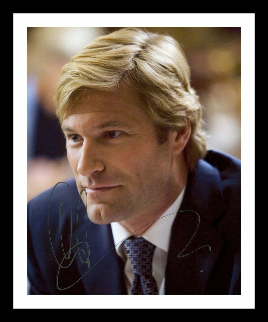 Aaron Eckhart - The Dark Knight Rises Autographed Signed & Framed Photo Poster painting 1