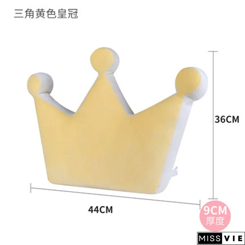 Rainbow Moon Star Pattern Pillow Plush Toy