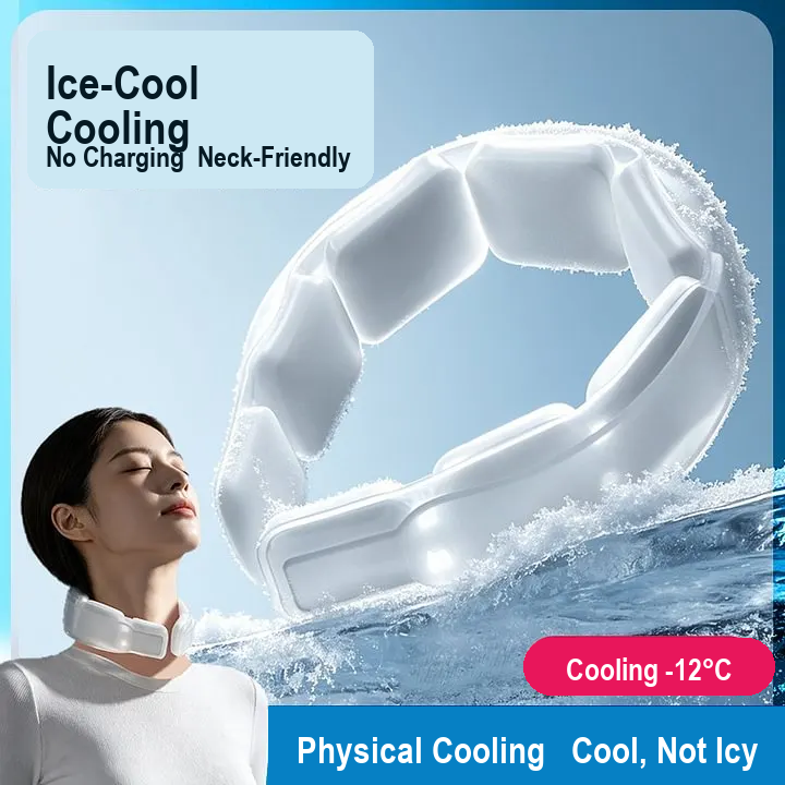 Heat-Relief Cooling Ring &mdash; Wearable Neck Cooling Ring
