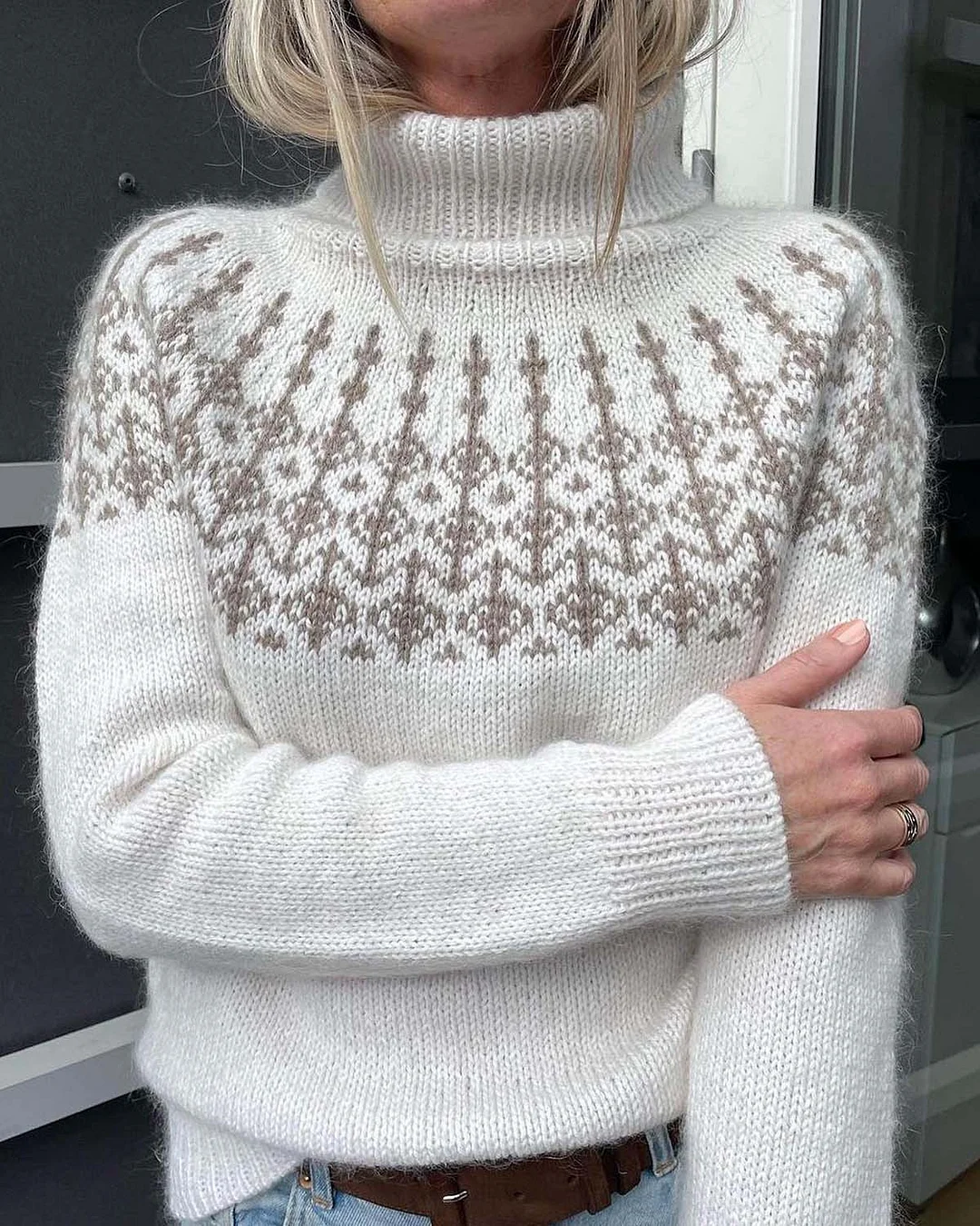 Casual Knit Sweater de94