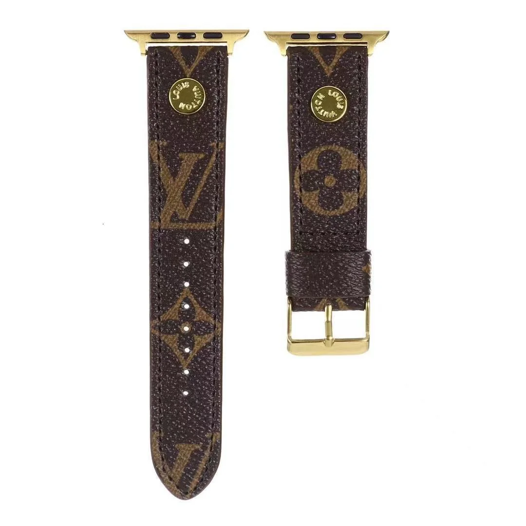 Pattern Rivet Buckle Apple Watch Band