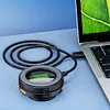 500X Autofocus Magnification Digital Microscope 2MP Foldable Magnifier with LED