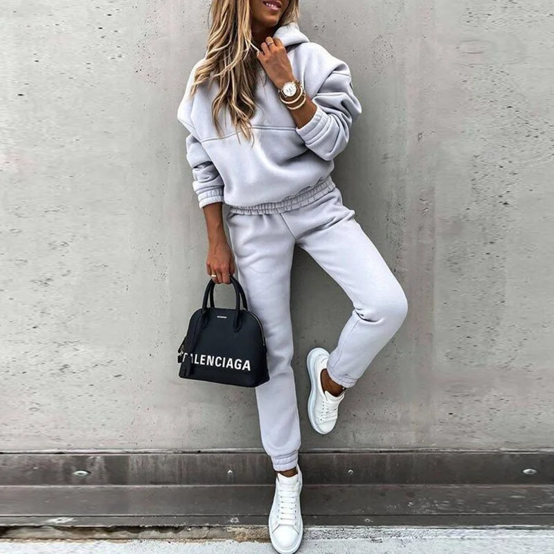 Hooded Sweatershirts Set 9be6