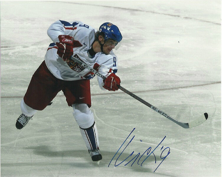 Team Czech Jakub Kindl Signed Autographed 8x10 Photo Poster painting COA