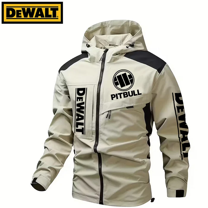 PITBULL&reg; a DEWALT vytv&aacute;řej&iacute; odolnou a pohodlnou p&aacute;nskou bundu s kapuc&iacute;, ide&aacute;ln&iacute; pro každou př&iacute;ležitost.