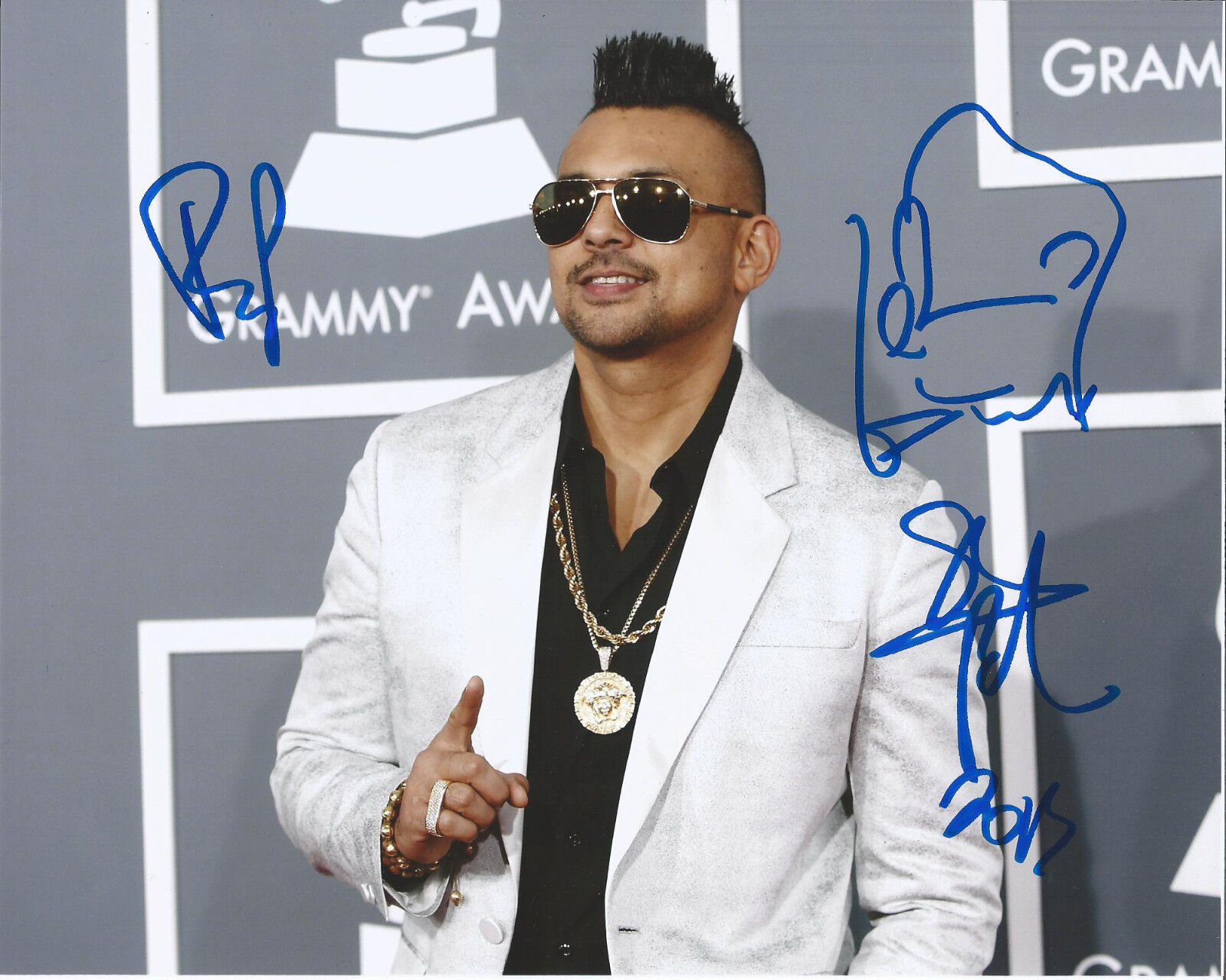 SINGER SEAN PAUL HAND SIGNED AUTHENTIC 8X10 Photo Poster painting w/COA GRAMMY WINNER REGGAE