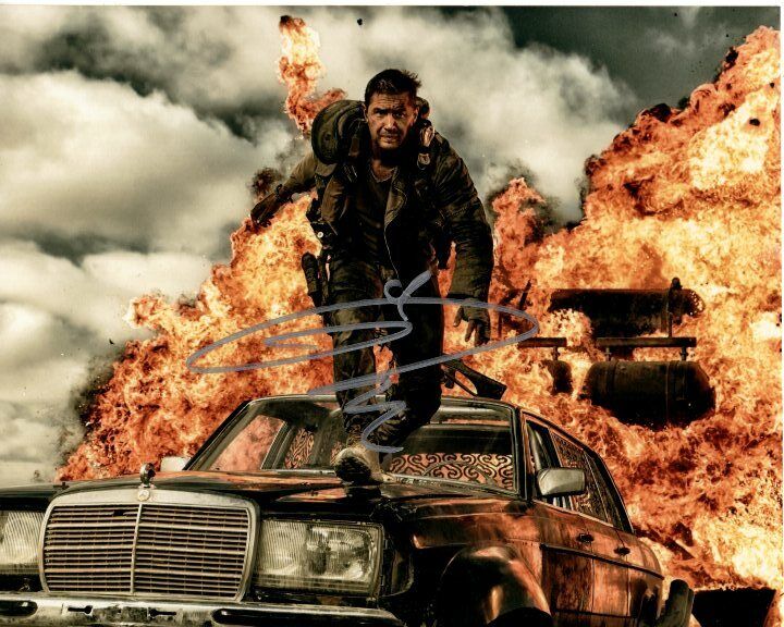 TOM HARDY signed autographed 8x10 MAD MAX FURY ROAD Photo Poster painting