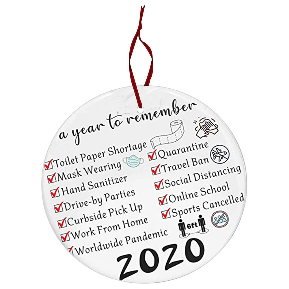 

2020 Christmas Decoration Hanging Pendant, 501 Original
