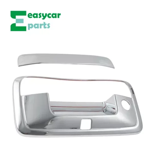 Dronehint Chrome Tailgate Door Handle Cover W/Camera Hole for Chevrolet Silverado 1500 (For: GMC) Parts