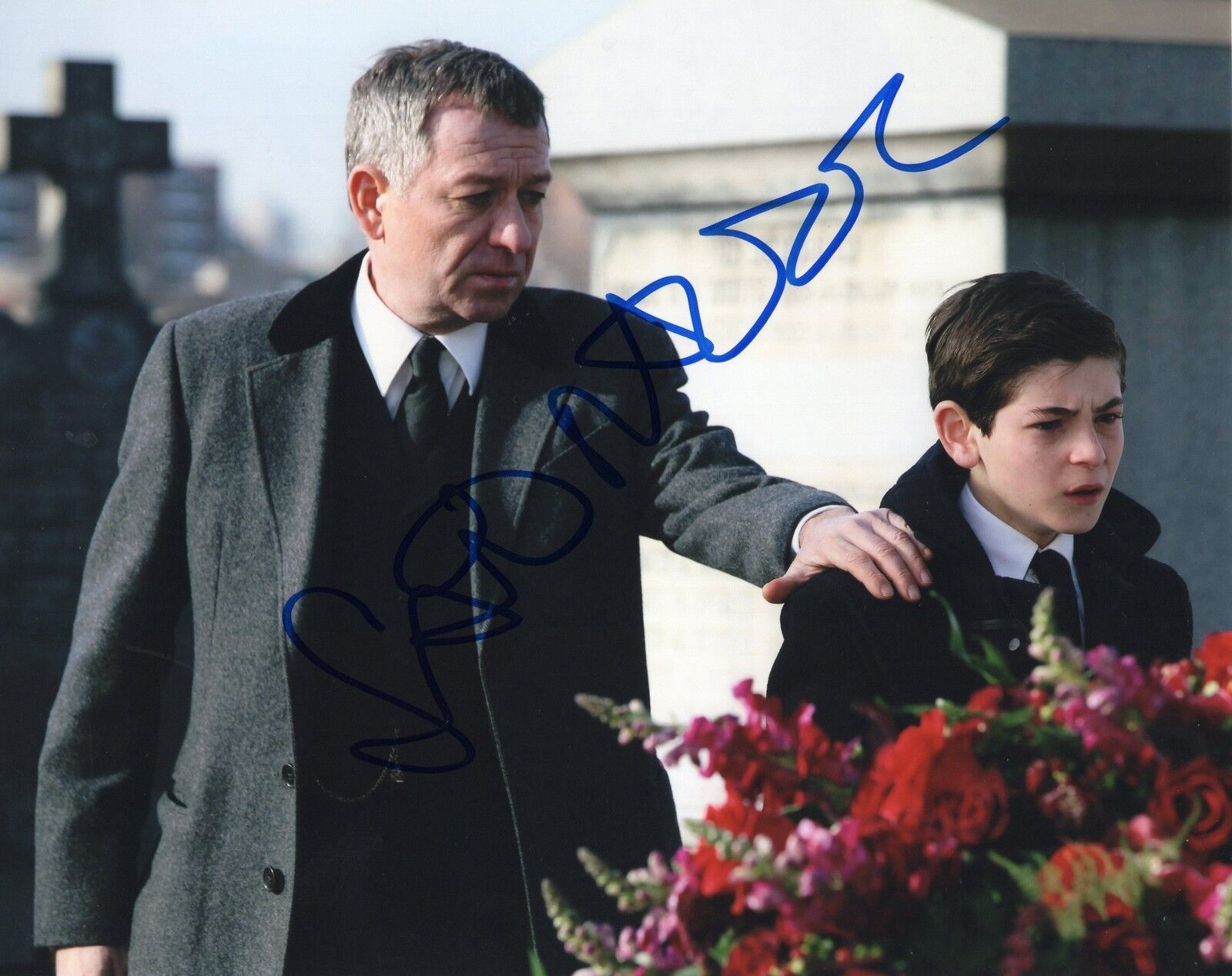 Sean Pertwee Gotham Batman Alfred Signed 8x10 Photo Poster painting w/COA #2