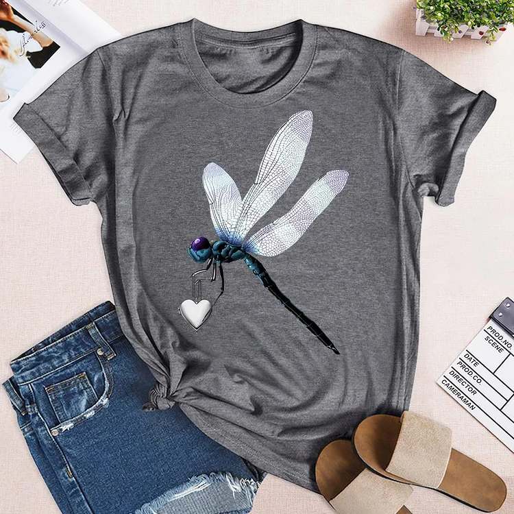 Dragonfly lovers T-Shirt-04206-Annaletters