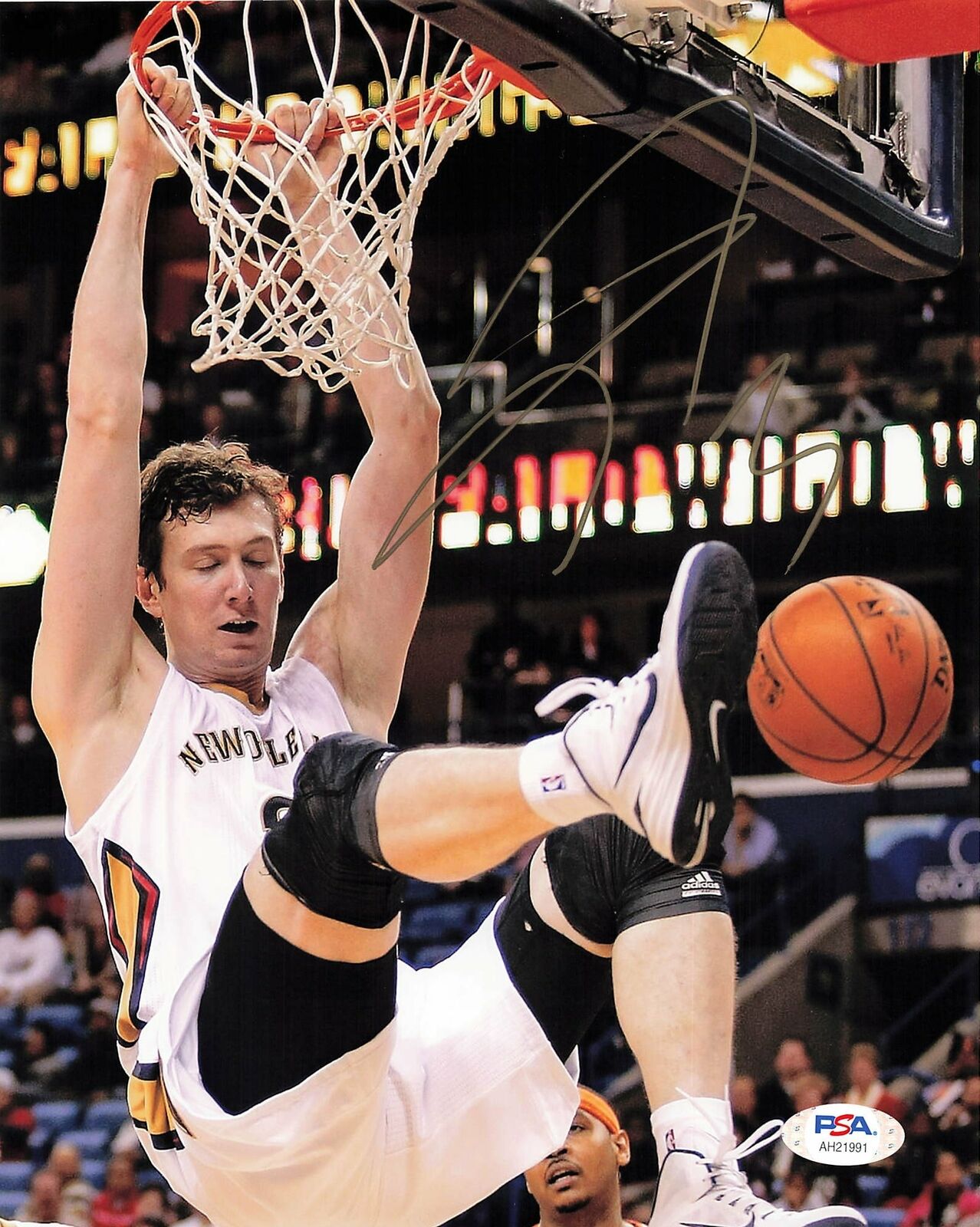 Omer Asik signed 8x10 Photo Poster painting PSA/DNA New Orleans Pelicans Autographed