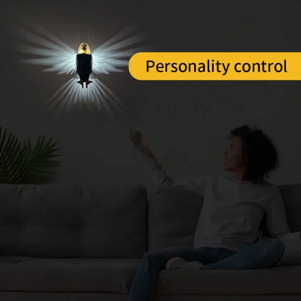 Wall-mounted Convenient Eagle Night Light