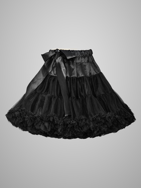 Lolita Statement Paneled A-line Bubble Skirt Petticoat