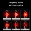 Red LED Bicycle Brake Light IP55 Waterproof Night Cycling Taillight for MTB