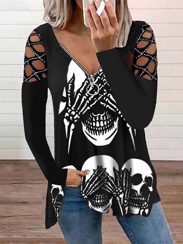 Hollowed Out Iron Drill T-Shirt