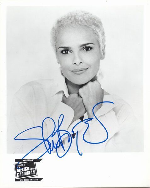 Shari Belafonte genuine autograph 8x10