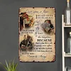 Cowboy And Cowgirl - Vintage Metal Signs - 20*30cm/30*40cm - Western