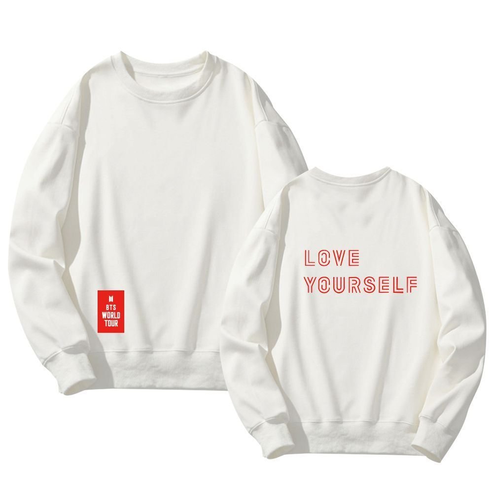 방탄소년단 Love Yourself Neck Hoodie