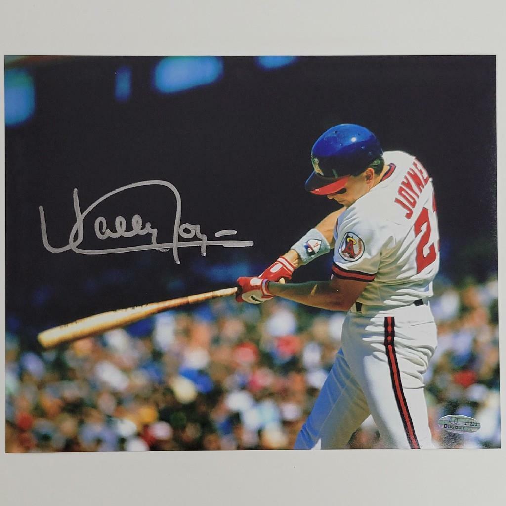 Wally Joyner signed California Angels 8x10 Photo Poster painting #3 Autograph ~ OC Dugout Holo