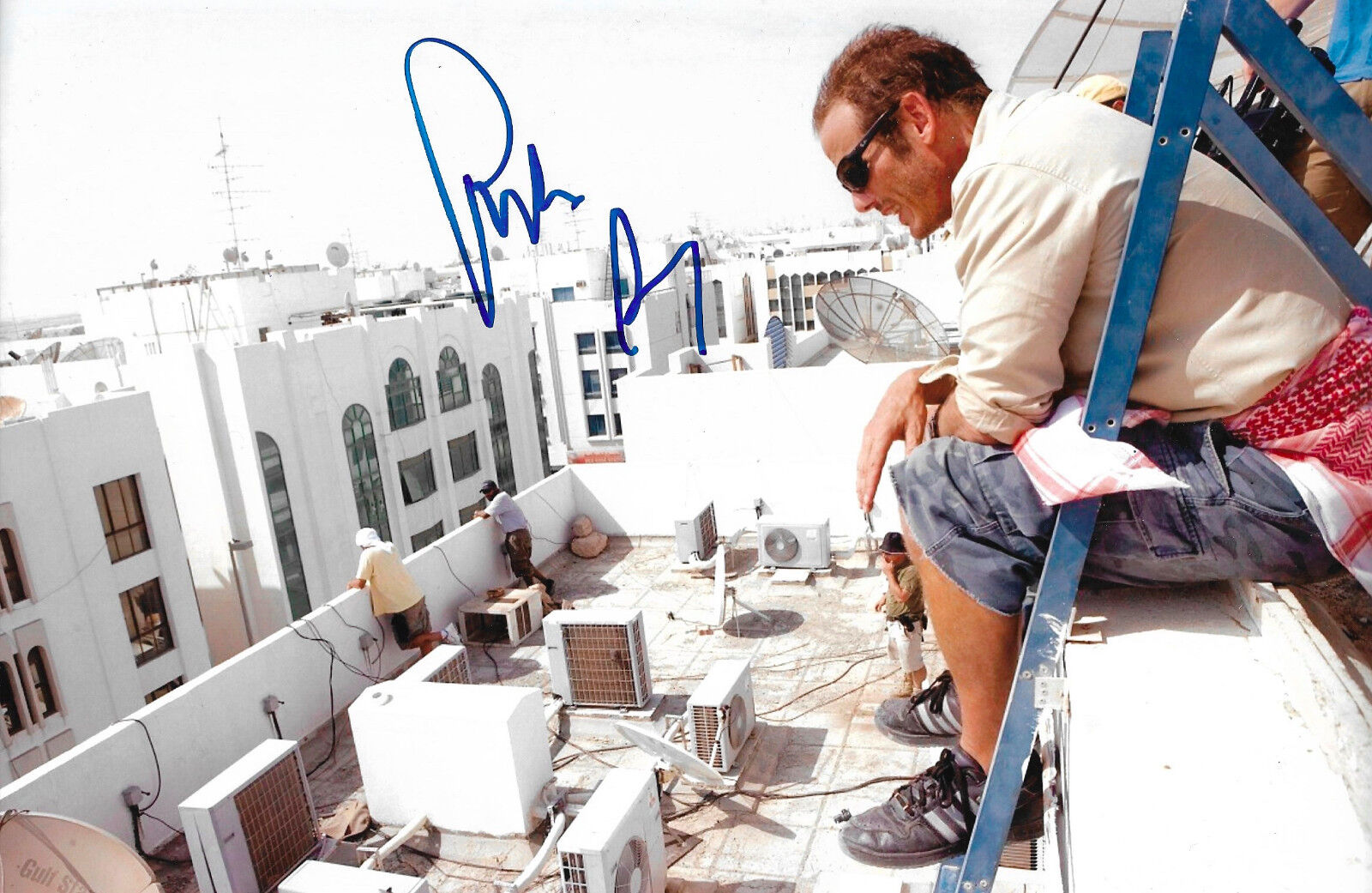 Peter Berg Director signed 8x12 inch Photo Poster painting autograph