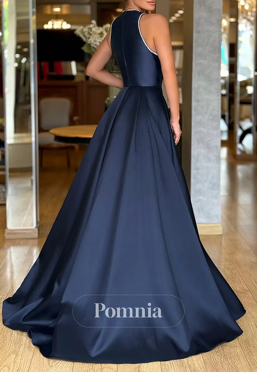 navy empire waist bridesmaid dress Dark Scoop Sleeveless Empire-Waist Mother of the Bride Modest Little Black Dresses Navy Cotton Maxi Dress Size:IT 42.5 - US 11.5 to 12 Sleeveless Strapless