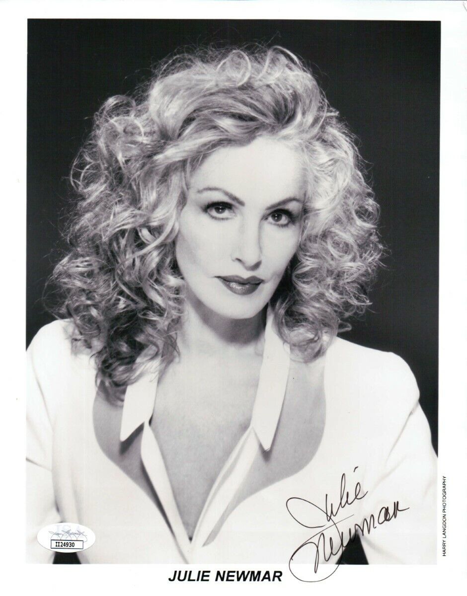 Julie Newmar Signed Autographed 8X10 Photo Poster painting Batman Catwoman Headshot JSA II24930