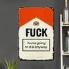 Funny Word - Metal Tin Signs(8*12Inch/12*16Inch)