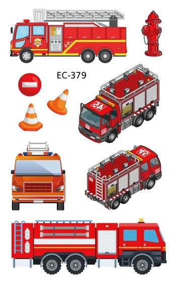 Cool Cartoon Temporary Red Card Tattoo Sticker for Boy Child Tattoo Kids Body Art Water Transfer Fake Tattoo Decals 120*75mm