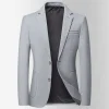 Men's New Slim Fit Non-ironing Woolen Wool Blazer