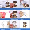 8Pcs Diamond Painting Dog Stick Stakes Diamond Art Ornaments