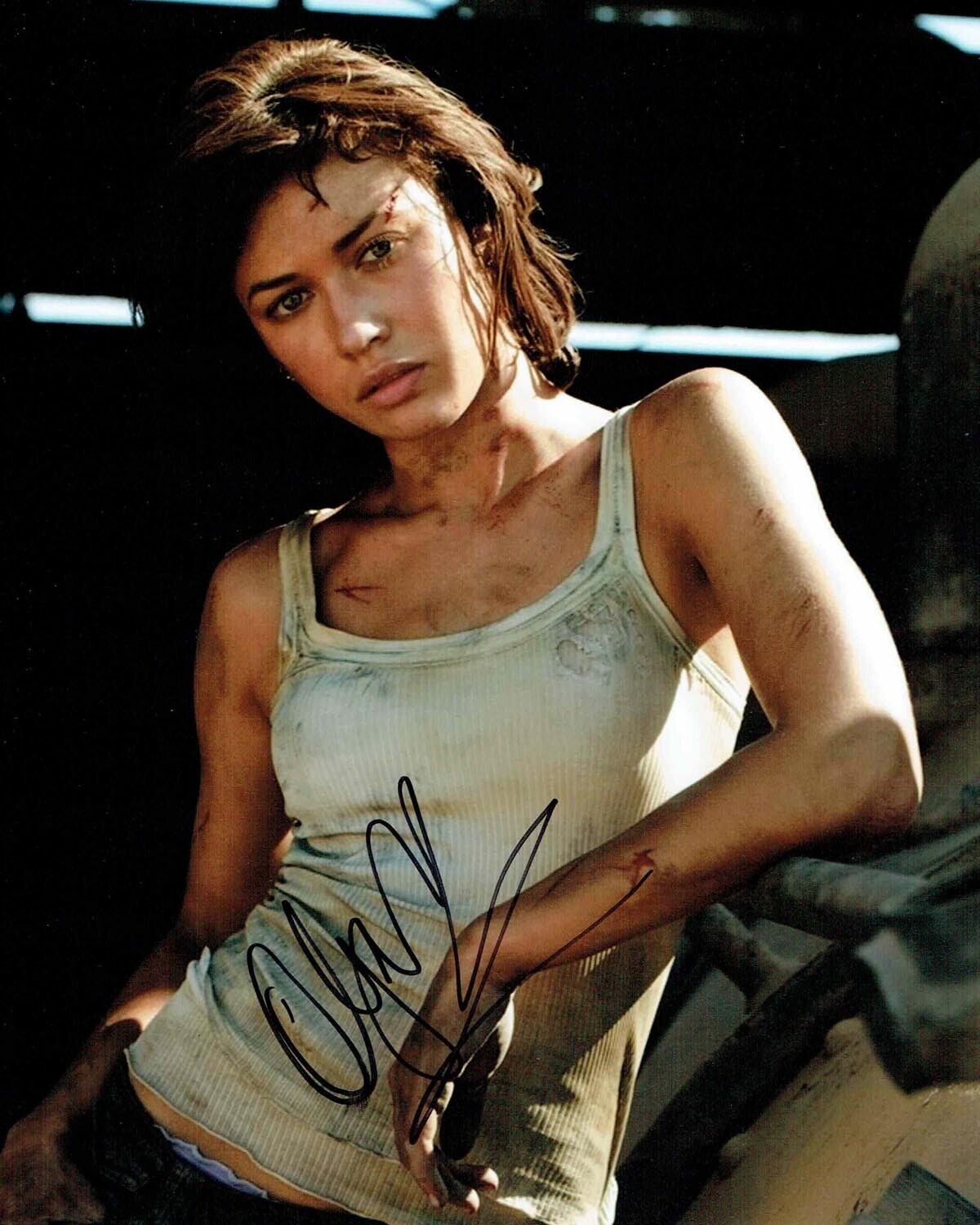 Olga KURYLENKO SIGNED Autograph 10x8 Photo Poster painting 1 AFTAL COA James BOND 007 Actress