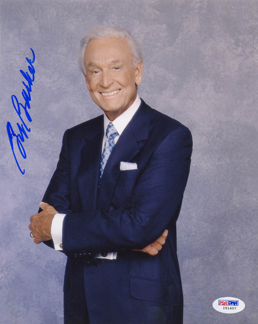 Bob Barker SIGNED 8x10 Photo Poster painting HOST The Price Is Right PSA/DNA AUTOGRAPHED