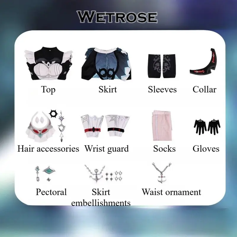 [Wetrose] Pre-Order Genshin Impact Danica Snezhnayan Game Outfit Cosplay Costume 