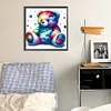 Diamond Painting-DIY Full Round Drill Rainbow Bear