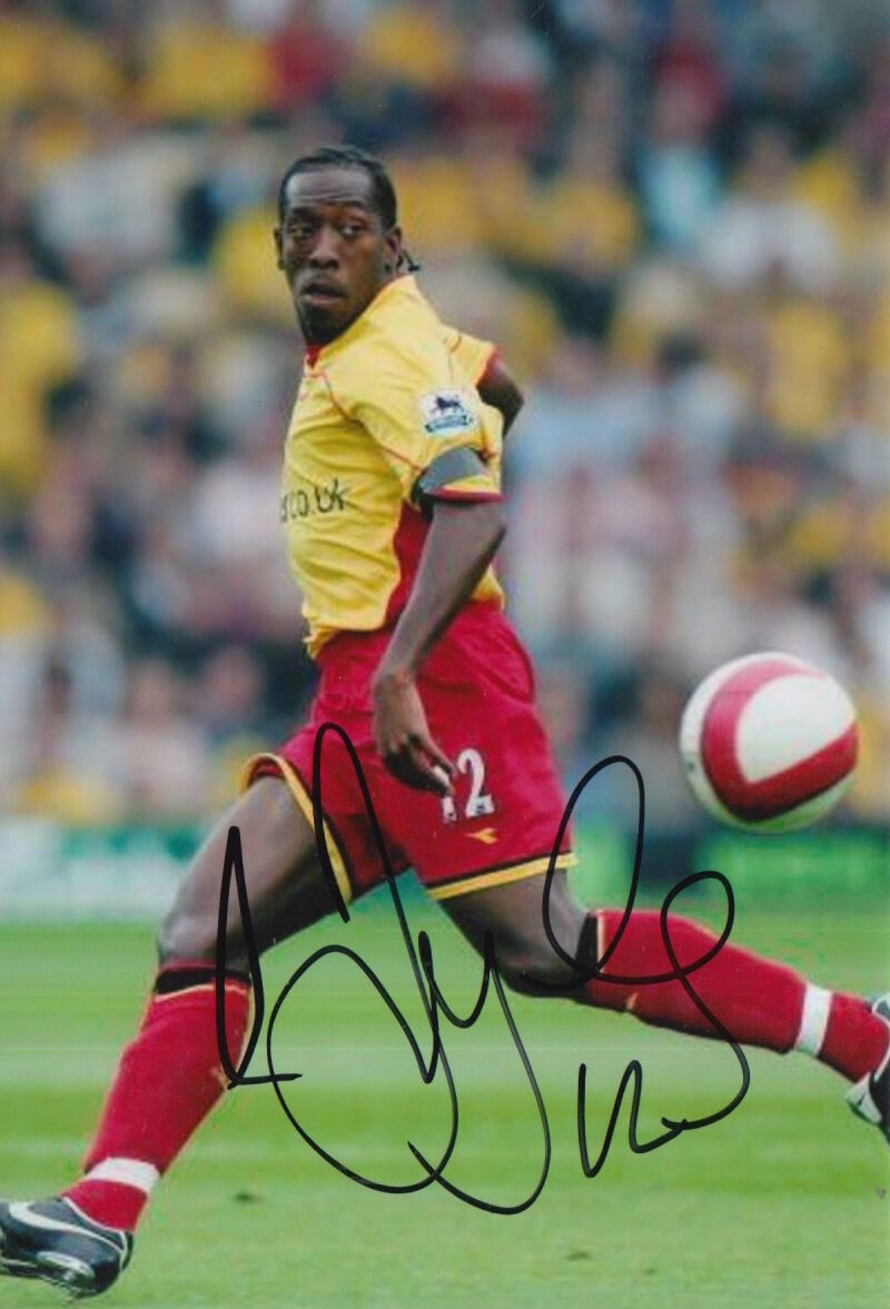 WATFORD HAND SIGNED LLOYD DOYLEY 6X4 Photo Poster painting.