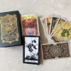 Gold Tarot Divination Cards