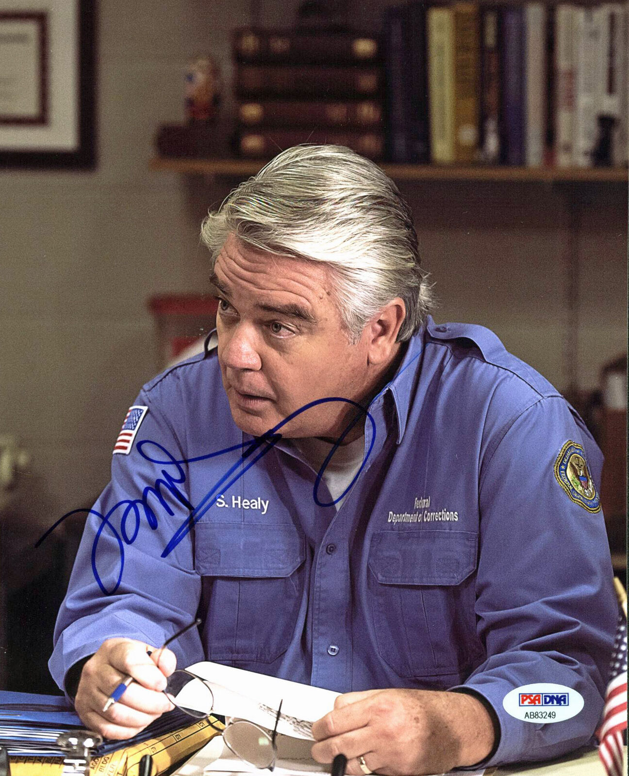 Michael Harney Orange Is The New Black Authentic Signed 8X10 Photo Poster painting PSA #AB83249