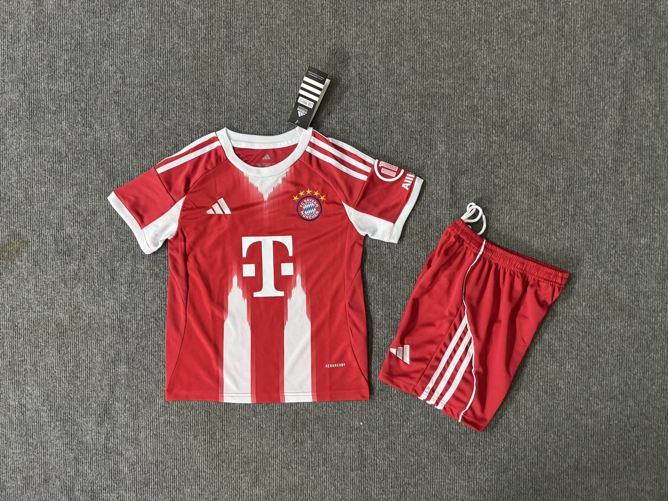 2025-2026 KIDS FC Bayern Munich Home Football Shirt 1:1 Thai Quality- Maxi Kit