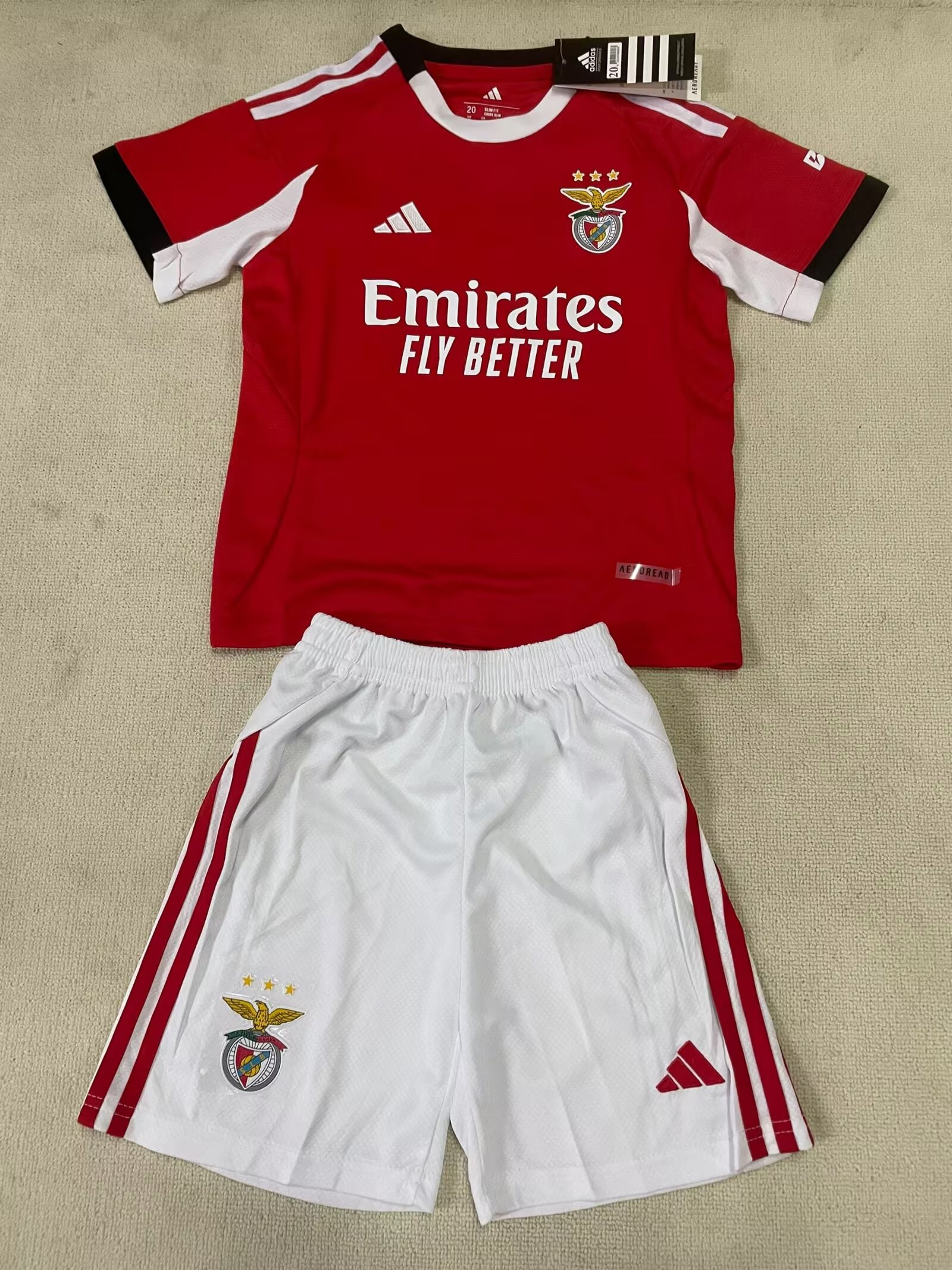 2025/2026 Kids Size Benfica Home Football Shirt