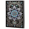 DIY Flower Special Shaped Diamond Painting Notebook