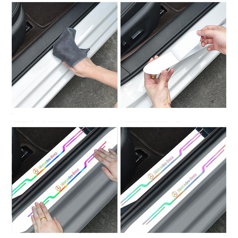 Welcome Protection 2024 New Laser Acrylic Car Welcome Protection Strip🔥4PCS🔥