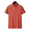 2023 New Men's High Quality Lapel Polo Shirt