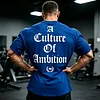 Oversize Cotton A Culture Of Ambition Graphic T-Shirt by Inlyline