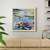 Monet'S Water Lilies-14CT Stamped Cross Stitch Egyptian Cotton 74*74cm/29.13*29.13in (Big Size) tapestrymarket