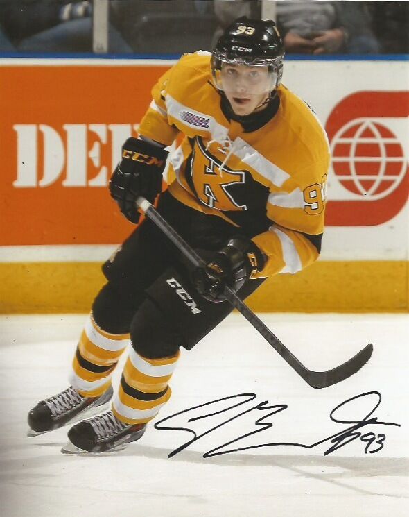 Kingston Frontenacs Sam Bennett Signed Autographed 8x10 Photo Poster painting COA A