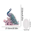 Diamond Painting Acrylic Peacock Diamond Painting Tabletop Ornament Kit Decor
