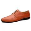 Men's Formal Cowhide Low-top Business Soft-soled Casual Leather Shoes