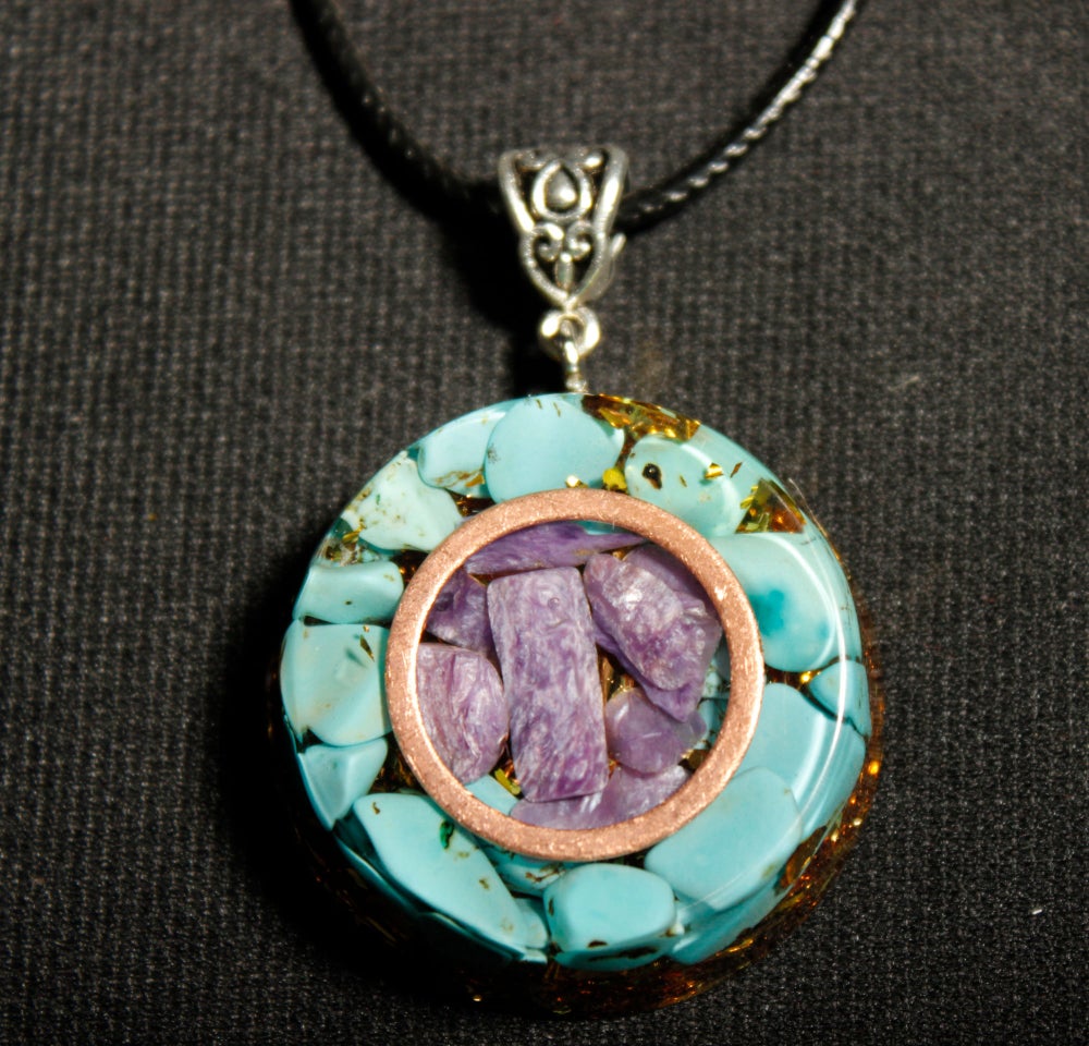 

Orgone Pendant - Turquoise, 501 Original