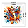 Tigger Painter - 18CT Stamped Cross Stitch 25*25cm tapestrymarket